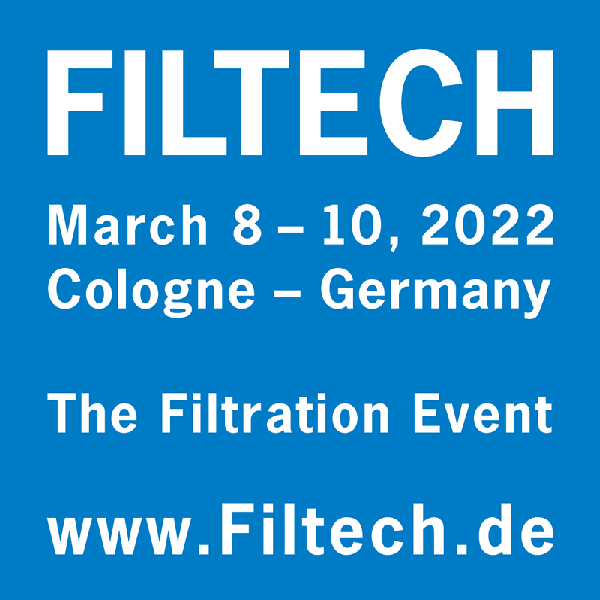 Endüstri Haberleri- Filtrasyon Etkinliği Filtech 2022, 8 ~ 10 Mart'ta Köln'de yapılacak