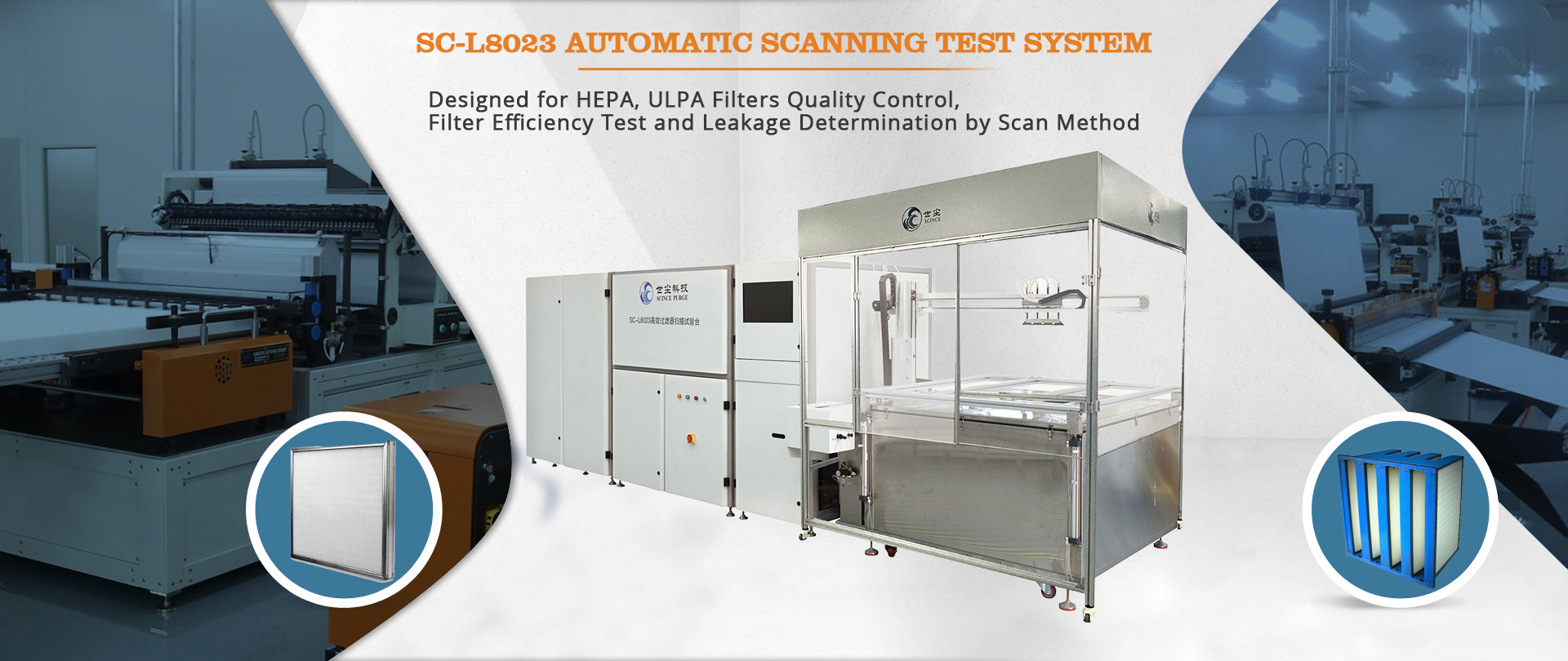 HEPA/ULPA Filtre Test Cihazı